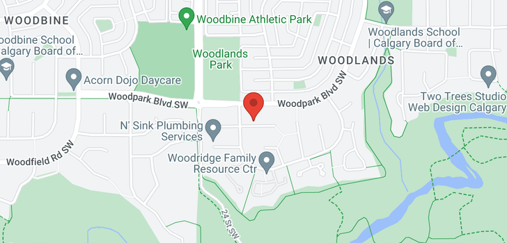 map of 171 Woodridge Place SW